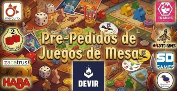 PREVENTA DE JUEGOS DE MESA DEL MES DE AGOSTO